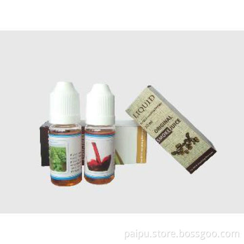E-liquid, Over 200 Flavors Made of Plastic Material